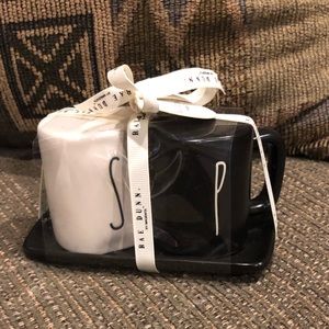 Brand New Rae Dunn Black and White Salt and Pepper Shakers